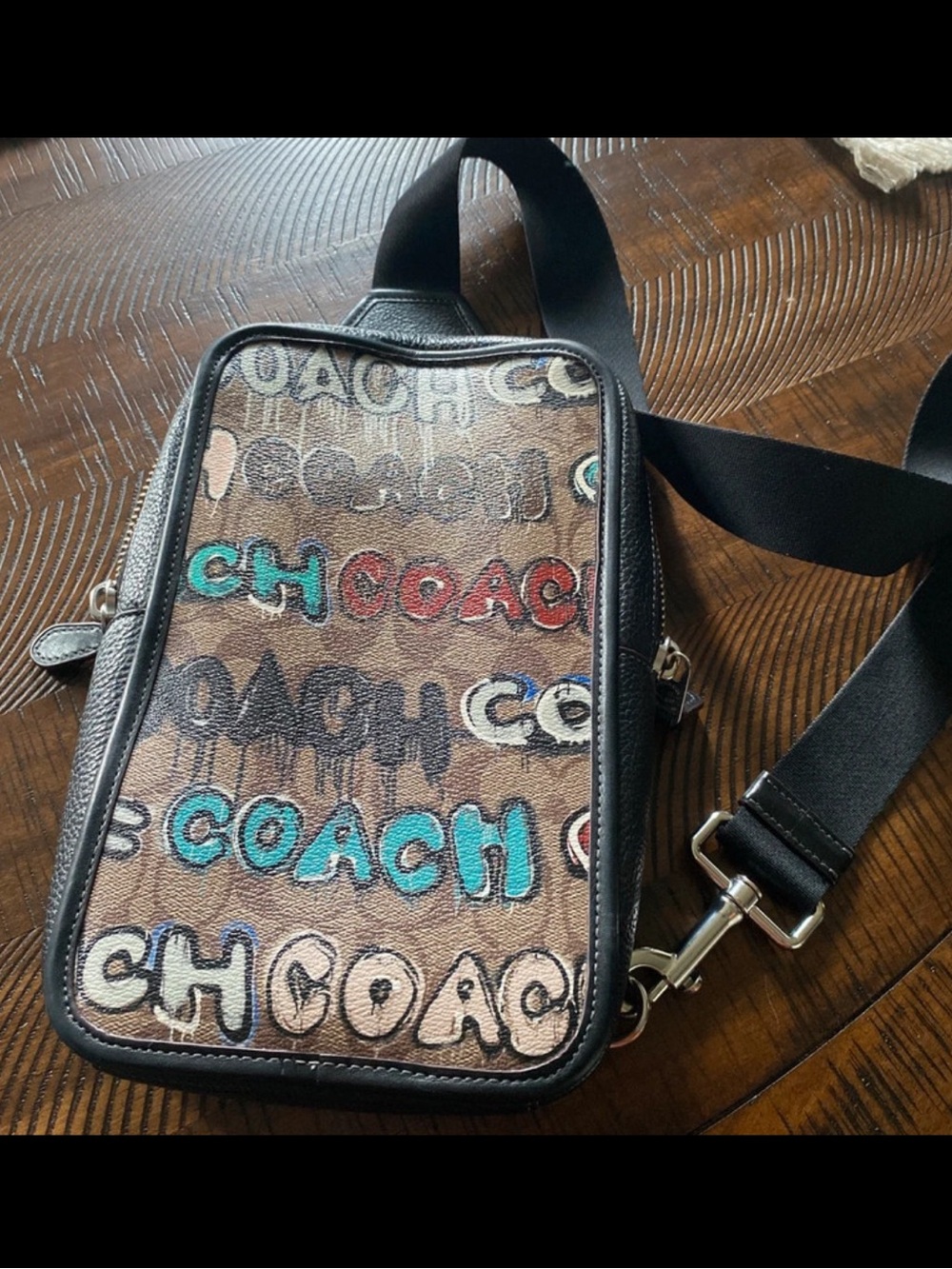 COACH x Mint&Serf EUC Crossbody & Matching Wristlet
